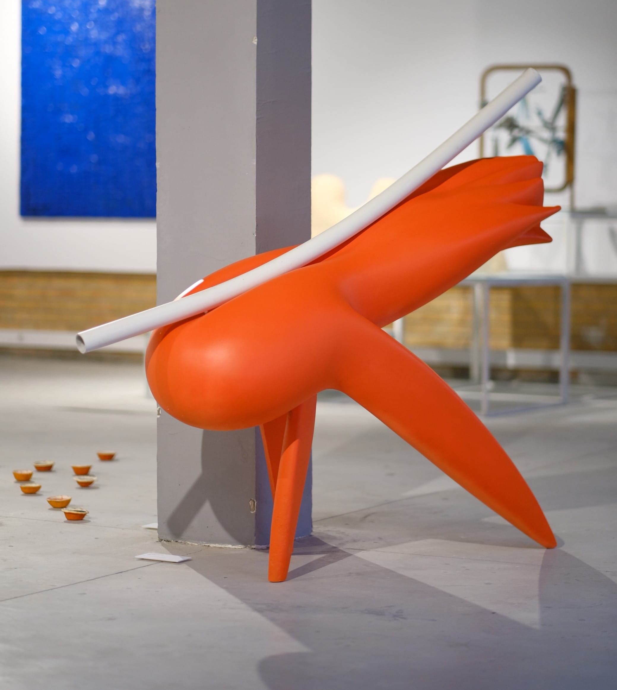 “The Flame”, 2020. Prin amabilitatea artistului Iulian Cristea